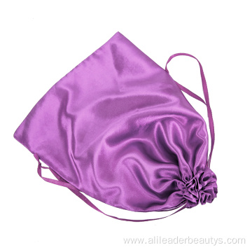 Custom Large Satin Pouch Drawstring Bags With Logo